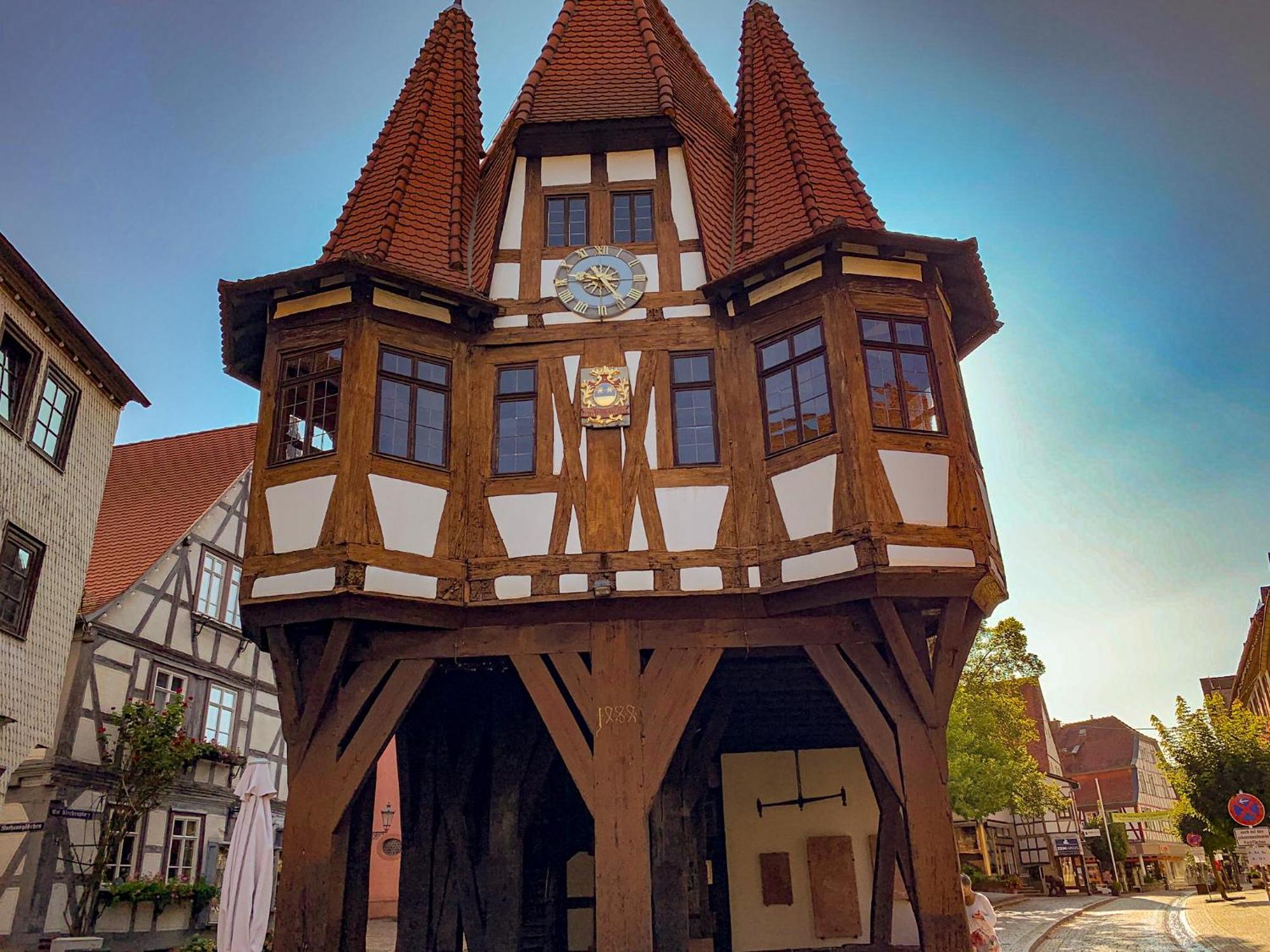 Apartment Am Historischen Rathaus Michelstadt Exterior photo